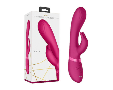 VIVE CATO Pulse-Wave Rabbit Vibrator Pnk