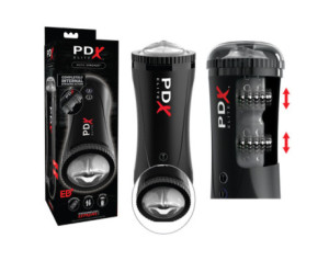 PDX Elite Moto Stroker Clear/Black