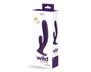 Vedo Wild Rechargeable Dual Vibe Purple