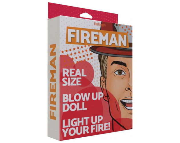 Fireman - Inflatable Party Doll