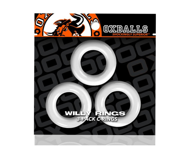 Oxballs Willy Rings 3-Pack Cockrings Wh