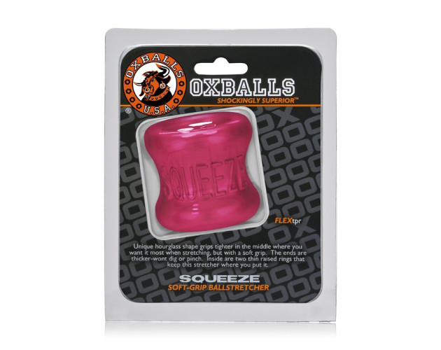 Oxballs Squeeze Ballstretcher Hot Pink