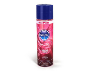 Skins Excite Tingling WaterBase Lube 4oz