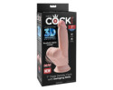 King Cock Plus 7in TriplDensSwing Beige