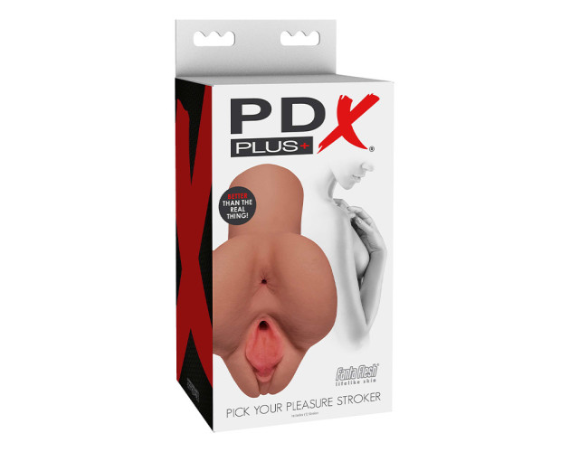 PDX Plus Pick Your Pleasure Stroker Tan