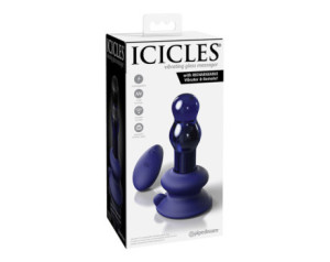 Icicles No.83 RechargeRemoteVibr Glass Blu