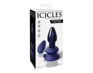 Icicles No.85 RechargeRemoteVibr Plug Blue