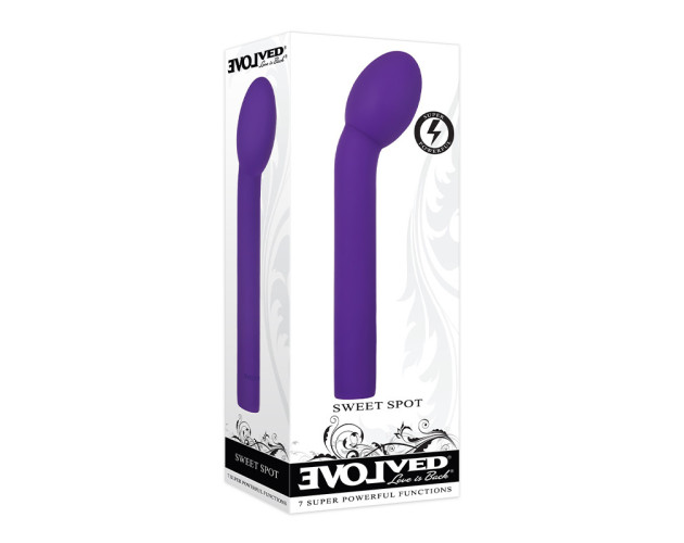 Evolved Sweet Spot G-Spot Vibrator Purpl