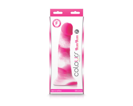 Colours Pleasures Yum Yum 7in Dildo Pink