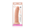 Colours Girth 7in Dildo Beige