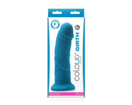 Colours Girth 7in Dildo Blue