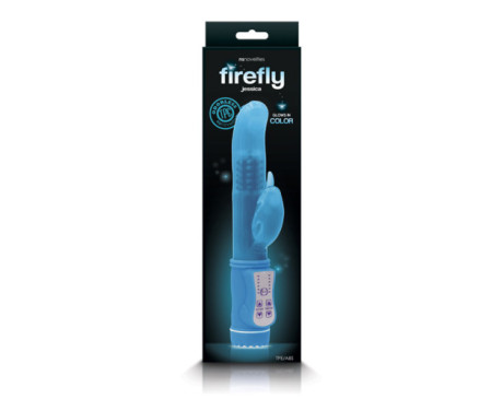 Firefly Jessica Dolphin Vibrator Blue