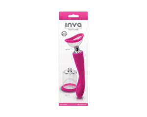 INYA Pump N Vibe Vibrator & Pump Set Pnk