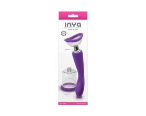 INYA Pump N Vibe Vibrator & Pump Set Pur