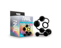 Anal Adventures Large Anal Beads Black