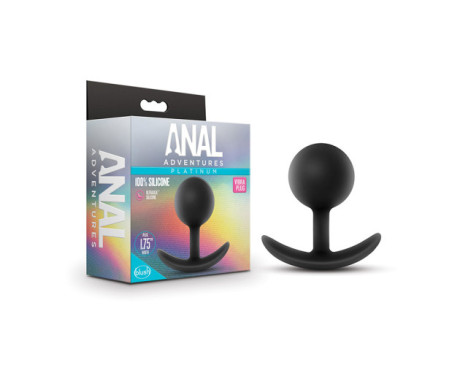 Anal Adventures Vibra Plug Black