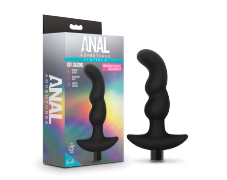 Anal Adventures VibrProstateMassag03 Blk