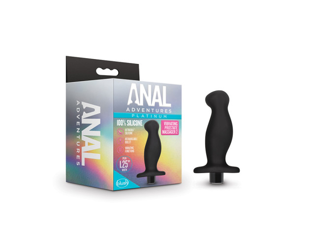 Anal Adventures VibrProstateMassag02 Blk