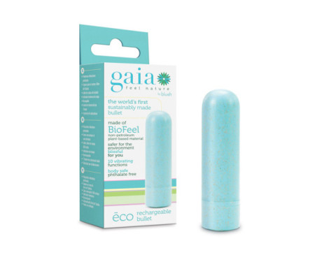 Gaia Eco Rechargeable Bullet Aqua