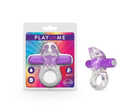 Play with Me Bull Vibr C-Ring Purple