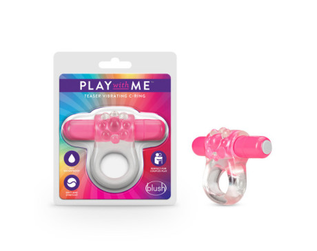 Play with Me Teaser Vibr C-Ring Pink