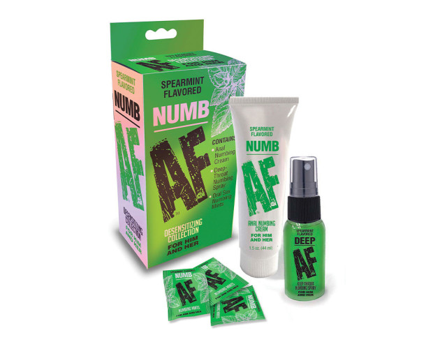 Numb Af Kit Gel Spray And Mints