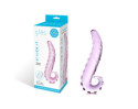 Glas 6in Lick-It Glass Dildo Pink