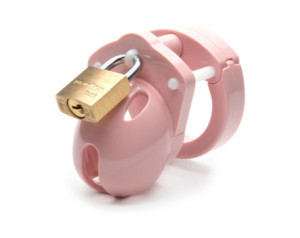 CB-X Mini Me Pink Male Chastity 1.25" Le