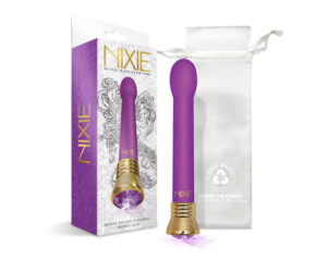 Nixie Jewel Satin Bulb Vibe 10X Amethyst