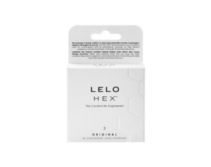 LELO HEX Original Condoms 3-Pack