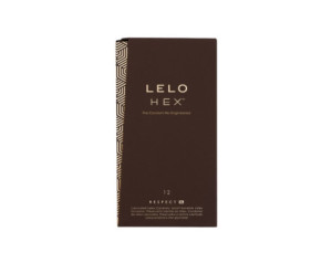 LELO HEX Respect XL Condoms 12-Pack