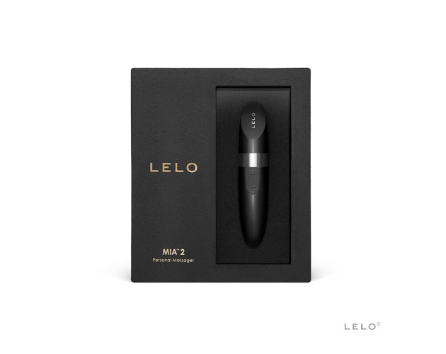 LELO MIA 2 Lipstick Vibrator Black