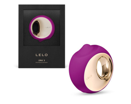 LELO ORA 3 Clitoral Stimulator Deep Rose