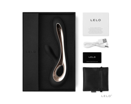 LELO SORAYA 2 Rabbit Vibrator Black