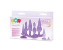 Try-Curious Anal Plug Kit Purple