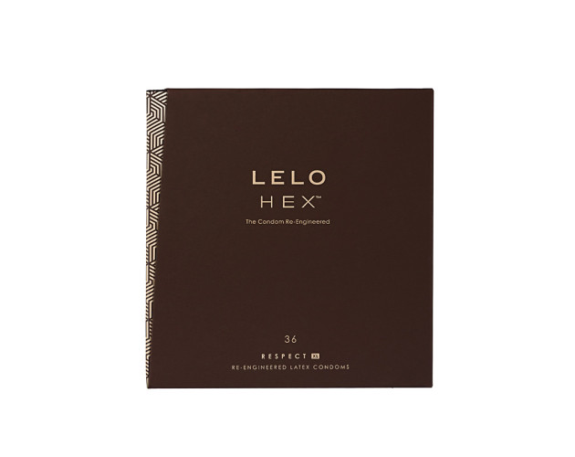 LELO HEX Respect XL Condoms 36-Pack