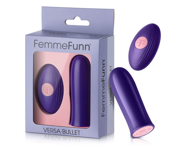 FemmeFunn Versa Bullet w/Remote Dark Pur