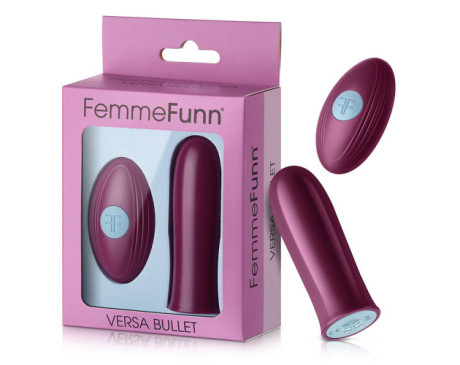 FemmeFunn Versa Bullet w/Remote Drk Fuch