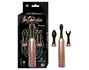 Intense Triple Tip Massager-Rose Gold