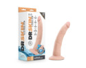 Dr. Skin Glide 7.5in Self Lubr Dildo Bge