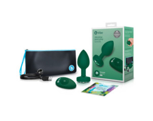 b-Vibe Vibrating Jewel Emerald M/L