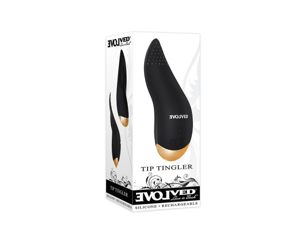 Evolved Tip Tingler Tongue Vibe Black