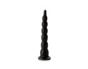 Tantus Cowboy Beaded Dildo Black BOX