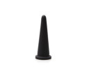 Tantus Cone Small Dildo Black BOX