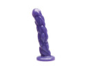 Tantus Paisley Textured Dildo Purple BAG