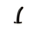 Tantus Silk Small Dildo Black CLAM