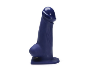 Tantus T Rex Super Soft Dildo Blue BOX