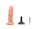 Tantus Sam O2 Vibrating DildoKit Tan BAG