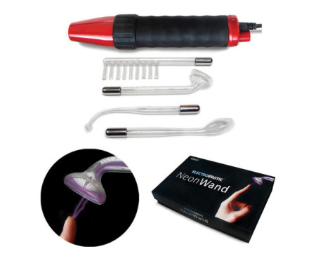 KL Neon Wand Red Handle/Purple Electrode