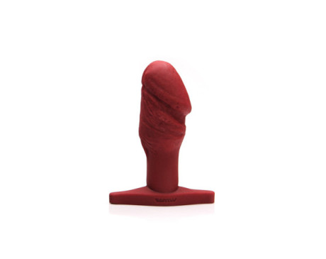 Tantus Cock Plug Anal Plug Red BAG